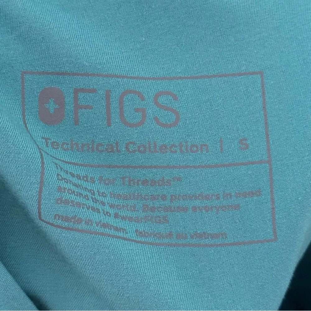 Figs Men’s Tansen Jogger‎ Scrub Pants Teal Light Blue Medical Nurse Size Small